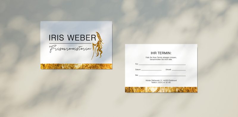 Iris-Weber-Visitenkarten